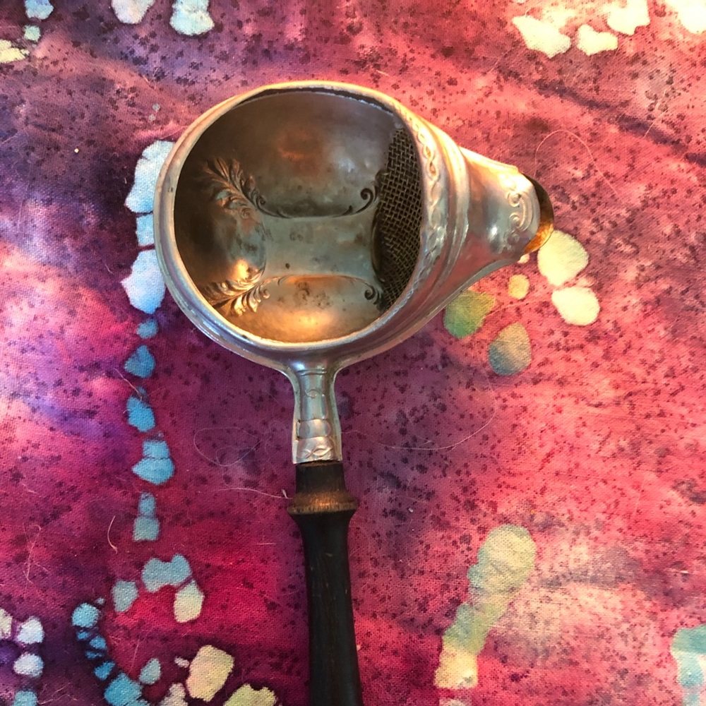 Antique Victorian tea strainer, early 1900’s